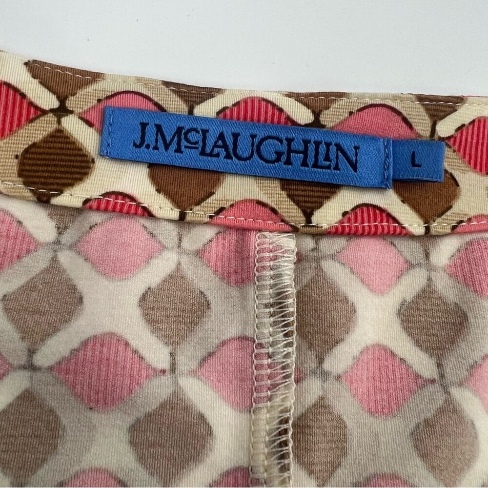 J. Mclaughlin Viola Top in Hexcomb Sz L - Picture 6 of 9